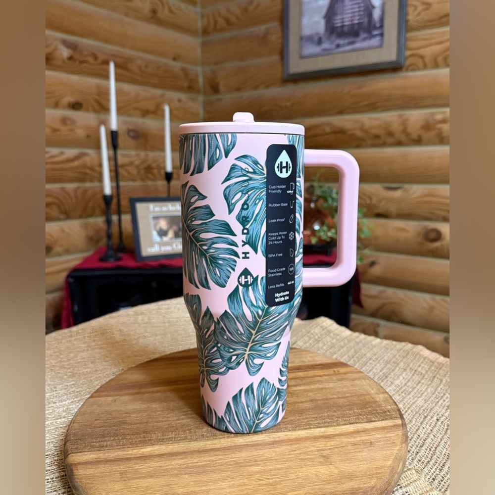MONSTERA HydroJug 40oz Traveler Tumbler • DISCONTINUED